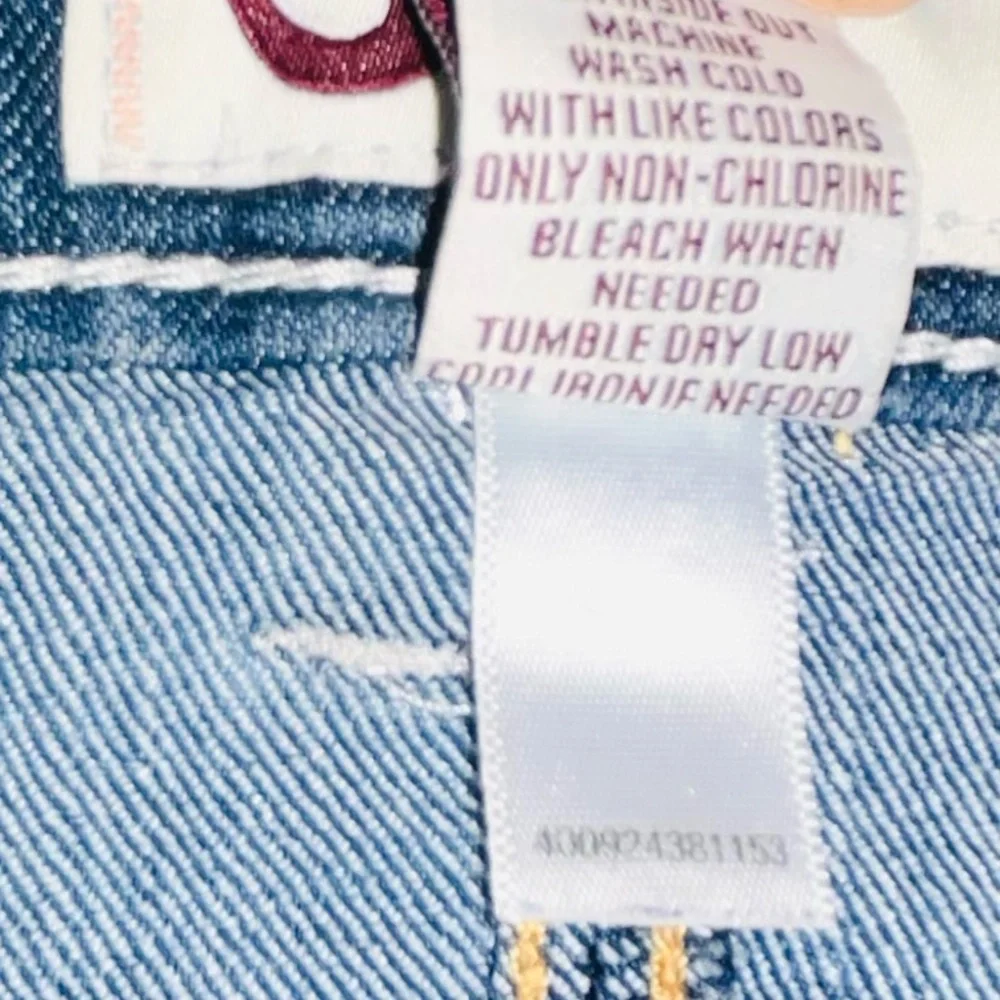 SO‎ 🌼 Denim Skirt Distressed Blue Jean Mini Size 5